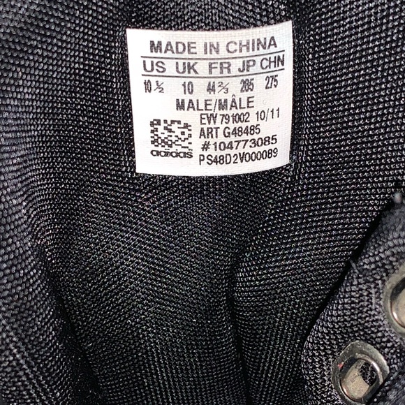 Adidas Adi-Rise Mid Red/Black High Top Strap - Picture 4 of 4